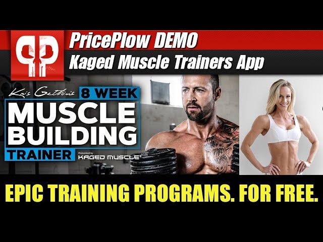 Best Workout App of 2020: Kaged Muscle Trainers App Demo