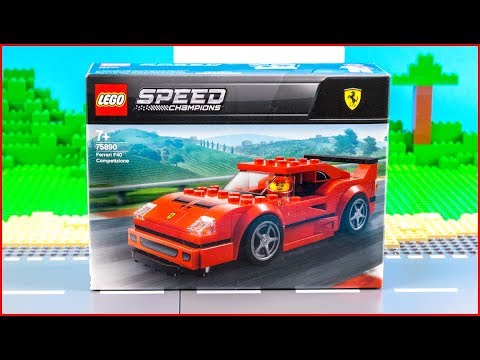 Vidéo LEGO Speed Champions 75890 : Ferrari F40 Competizione