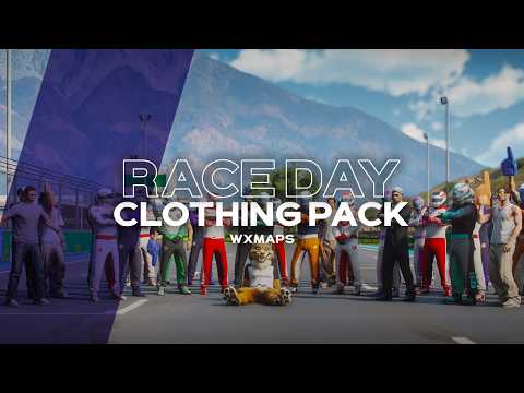 Raceday Clothing Pack FiveM Clothing preview by WXMAPS