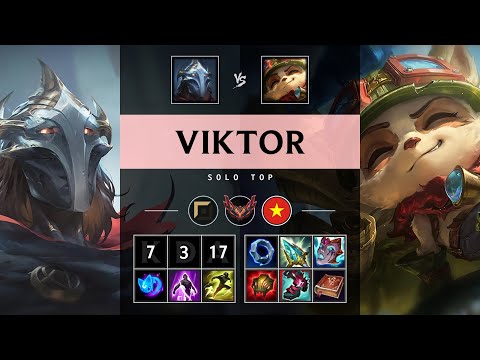 Viktor Top vs Teemo - VN Grandmaster Patch 25.14