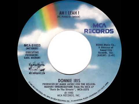 1981 HITS ARCHIVE: Ah! Leah! - Donnie Iris (stereo 45)