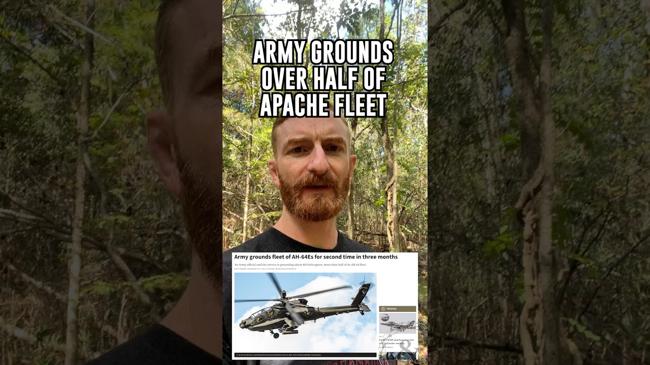 Army Grounds Over Half Of The Apache Fleet