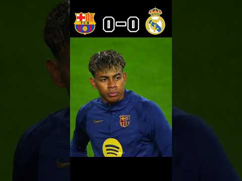 Barcelona vs Real Madrid ☠️🔥| Yamal Hattrick🔥Imaginary Champions League Final 2026 #shorts #football