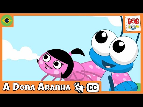 [LIBRAS] A Dona Aranha | Bob Zoom | Vídeo Infantil Musical Oficial