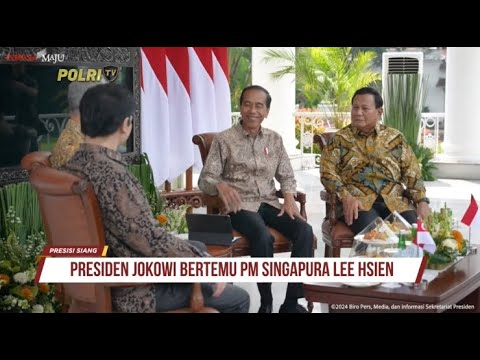 PERTEMUAN BILATERAL PRESIDEN JOKOWI DENGAN PM SINGAPURA LEE HSIEN LOONG