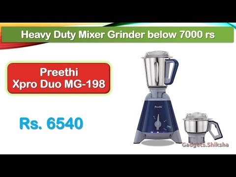 Heavy Duty Mixer Grinder Specification
