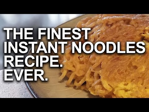 THE ABSOLUTE BEST INSTANT RAMEN  NOODLES RECIPE EVER