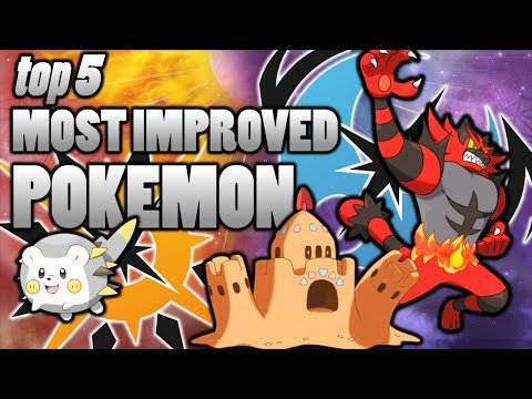 Top 5 Most Improved Pokemon In Pokemon Ultra Sun and Moon! (ft. PokeMEN)