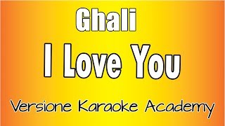 Karaoke Italiano  - Ghali - I Love You