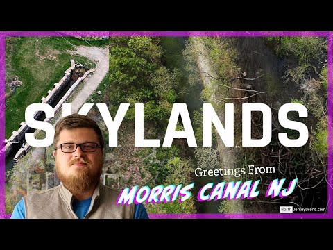 Exploring the Morris Canal by Land and Air, A Quick History in Aerials