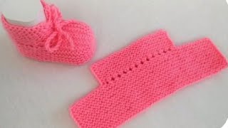 New Knitting Pattern/Design For Baby Booties,Baby Jutti#21*आसान तरीके से बनाये बेबी बूटीज़
