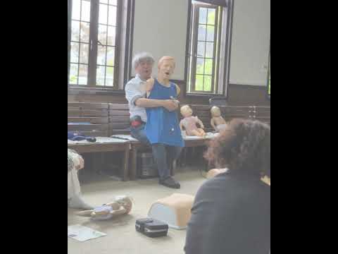 生命医科学科 #九州医療科学大学　城山幼稚園保護者会にて本学教員による救命救急講座を開催しました。#shorts