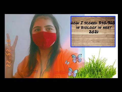 my biology strategy which made me score 340/360 in neet 2021