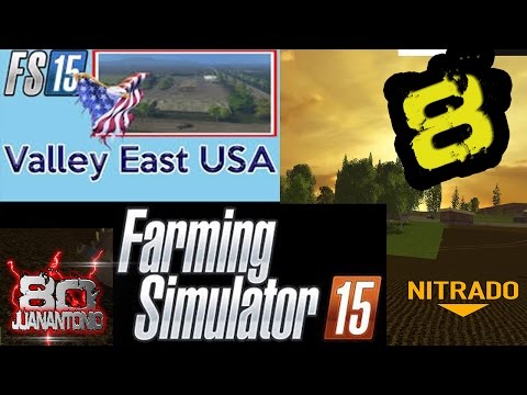 Farming Simulator 2015 Valley East USA map | parte 8 | Ruta la bios y cortamos arboles