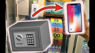 WON iPhone X FROM LOCKED SAFE!!! | JOYSTICK