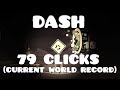GD DASH In 79 Clicks NEW WORLD RECORD