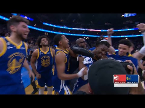 INSANE ENDING! Golden State Warriors vs Atlanta Hawks Final Minutes ! 2022-23 NBA Season