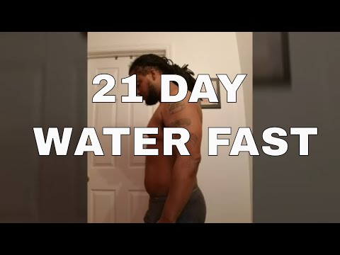 21 Day Water Fast | My Results and Experience | Mental Focus | Weight Loss | Is It Healthy To Fast?