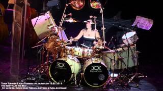 Fly me to the Moon - Mike Terrana on vocal & Tarja Turunen on drums