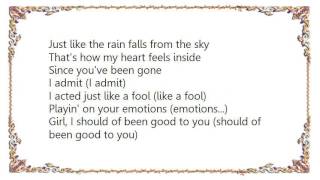 Immature - I Can't Stop the Rain Lyrics