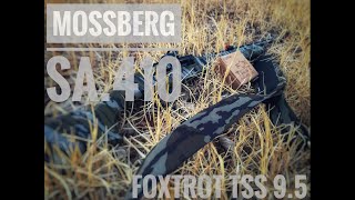 MOSSBERG SA.410 PATTERN TEST!!!! FOXTROT TSS AMMO | .410 TURKEY GUN |