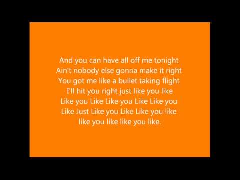 Aggro Santos Ft Kimberly Walsh - Like You Like Lyrics