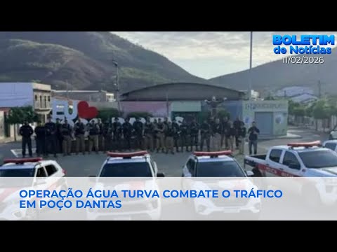 OPERAÇÃO ÁGUA TURVA COMBATE O TRÁFICO EM POÇO DANTAS