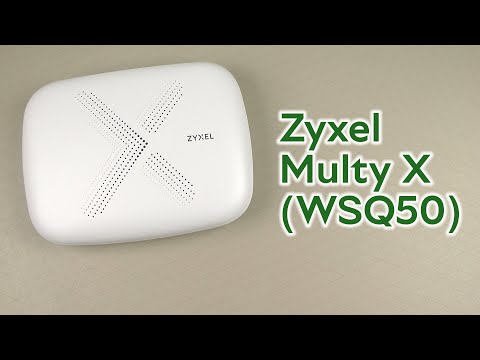 Розпаковка Zyxel Multy X (WSQ50)