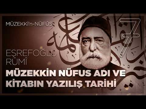 Müzekkin Nüfus adı ve Kitabın Yazılış Tarihi - 7. Bölüm - 🎧 Sesli Kitap