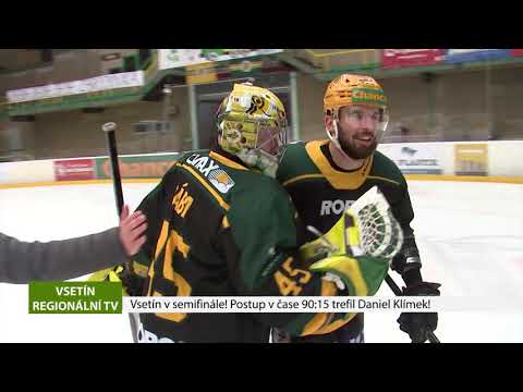 VSETÍN: VHK ROBE v semifinále! Postup v čase 90:15 trefil Daniel Klímek!