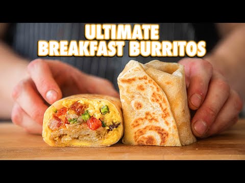 The Ultimate Breakfast Burrito: Three Delicious Variations!