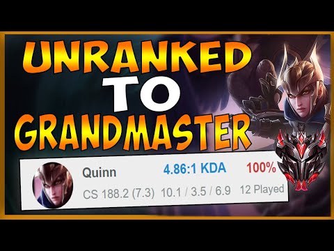 QuinnAD | UNRANKED TO GRANDMASTER QUINN ONLY (5.0 KDA UNTIL DIAMOND) - League of Legends