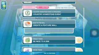The Sims Freeplay - Back To The Wall ‘Create A Feature Wall’