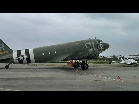 C-53D "D-Day Doll" Taxi In at KTOA