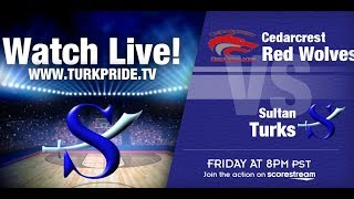 Boy's Basketball - Sultan vs. CedarCrest