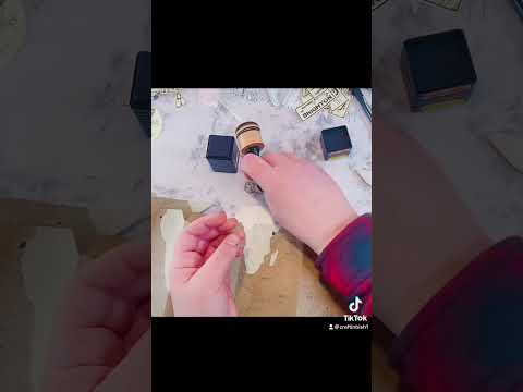 Tri-fold pocket tag. #junkjournal #junkjournalephemera #junkjournals