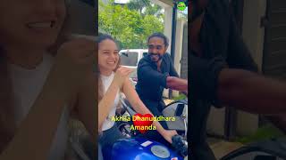 akhila Dhanuddhara Amanda Madhavee ❤️ Amanda + Akila❤️ #shorts #viral #subscribe