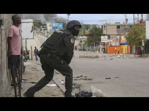 Video Thumbnail: Firefights break out in Haiti's capital as prime minister replaced
