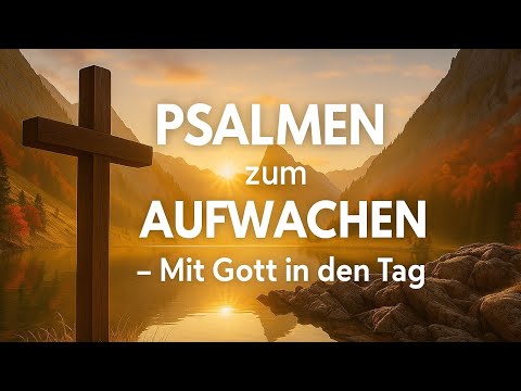 Psalmen zum Aufwachen – Mit Gott in den Tag 🌅 | Biblische Morgenmeditation & Segensgebet