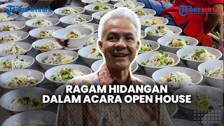 Ragam Hidangan dalam Acara Open House bersama Gubernur Jawa Tengah Ganjar Pranowo