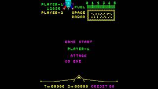 Arcade Game: Warp-1 (1979 Sun Electronics)