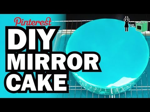 DIY Mirror Cake, Corinne VS Cooking #9