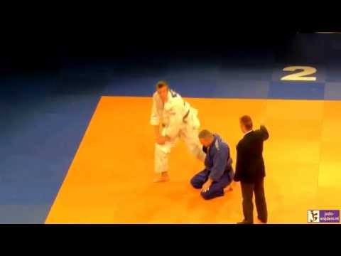 Judo 2014 Dutch Championships: Roon (ZH) - Dijkhuizen (ZH) [+100kg] rep