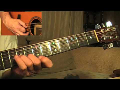 quick clips 2 riff 17 Very old Tony Rice melodic lick in G chord