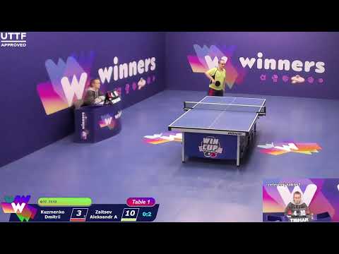 WINners CUP table 1 12.12  Kuzmenko Dmitrii - Zaitsev Aleksandr A 19:00