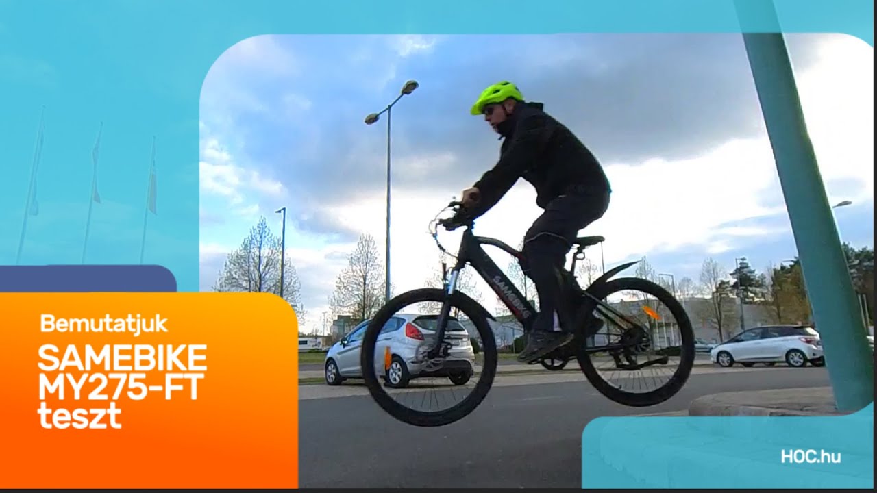 Testbericht über das SAMEBIKE MY275 500W Elektro-Pendlerfahrrad mit 27,5" großen Rädern