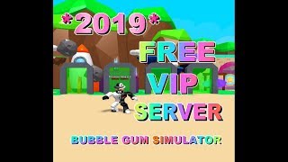 Bubblegum Simulator Free Vip Server म फ त ऑनल इन - roblox free vip server bubble gum simulator 2019