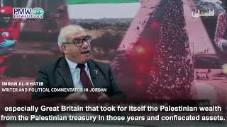 Jordanian commentator saying Palestinians should get compensation