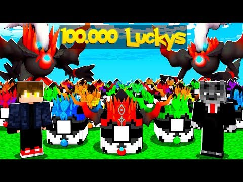 ABRA 100.000 LUCKY PIXELMON MEGA DARKRAI  - MINECRAFT PIXELMON MOD