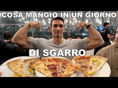 COME SGARRARE SENZA INGRASSARE | COSA MANGIO IN UN GIORNO DI SGARRO